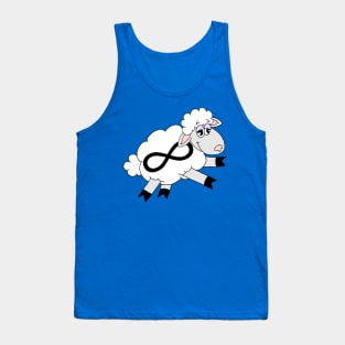 Funny Sheep Design Sleepy T-Shirt Tank Top